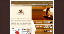 Desktop Screenshot of kamallawfirm.com